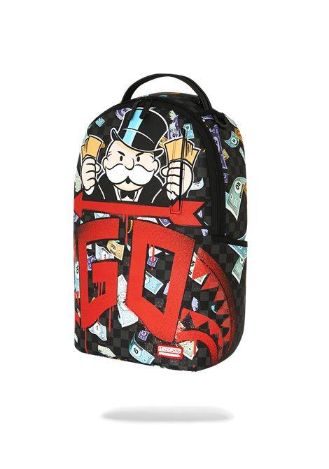 Zaino con stampa SPRAYGROUND | 910B8779NSZMONOPOLY GO SHARKMOUTH